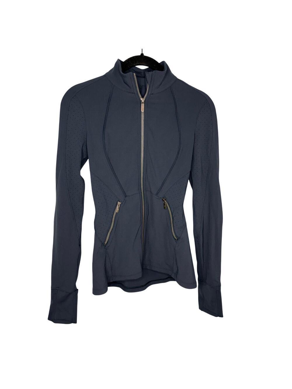 Lululemon Define Jacket Nulu Women's Size 2 Full Zip Athletic Gray Athleisure